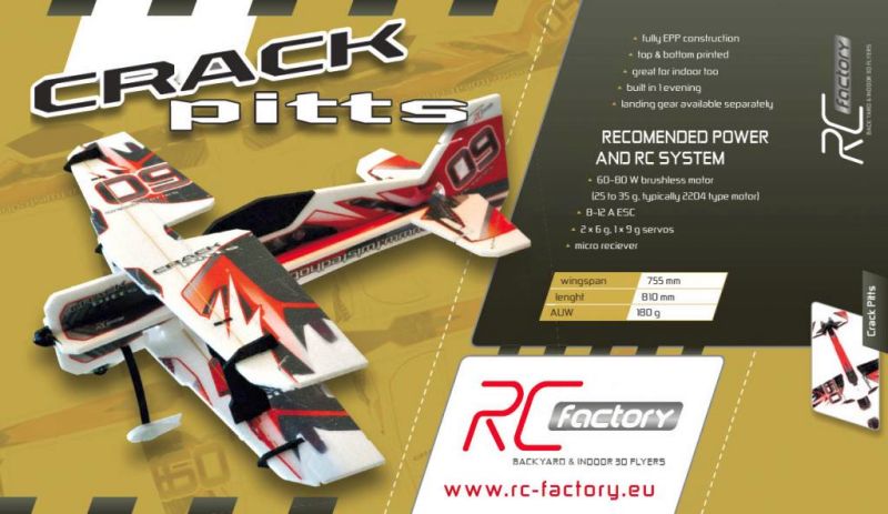 Crack Pitts EPP kit Black/Red
