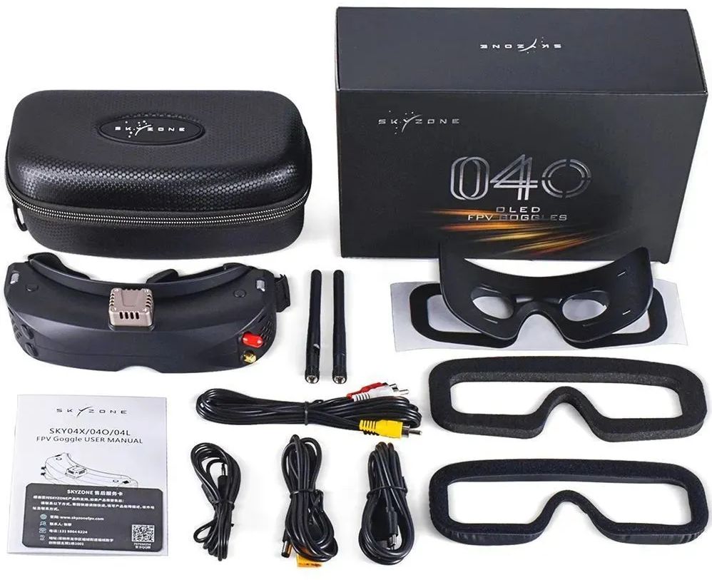 SKYZONE SKY04O PRO Goggle with Head Tracker, 1280*720 OLED