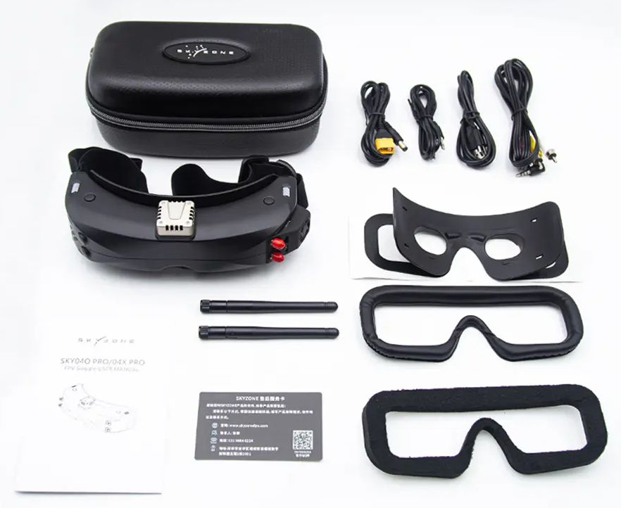 SKYZONE SKY04x PRO Goggle with HT, 1920X1080 HD OLED