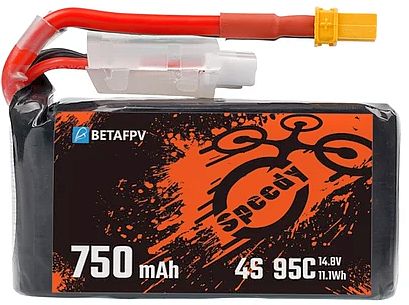 0750mAh 4S 95C battery