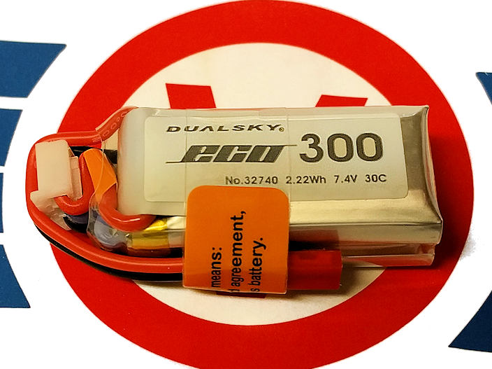 0300 mAh 30C 2s1p 7.4V