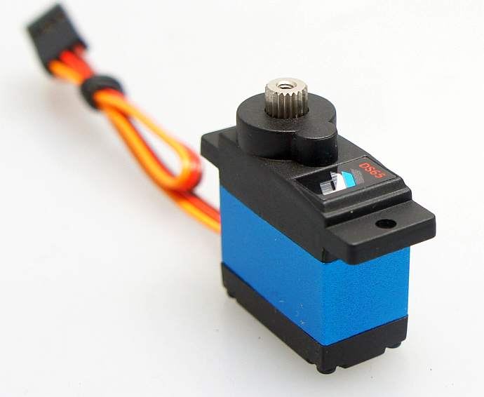 Digital 13g servo DS65 w/ 2BB, 1.5kg.cm@6.0V, metal gear