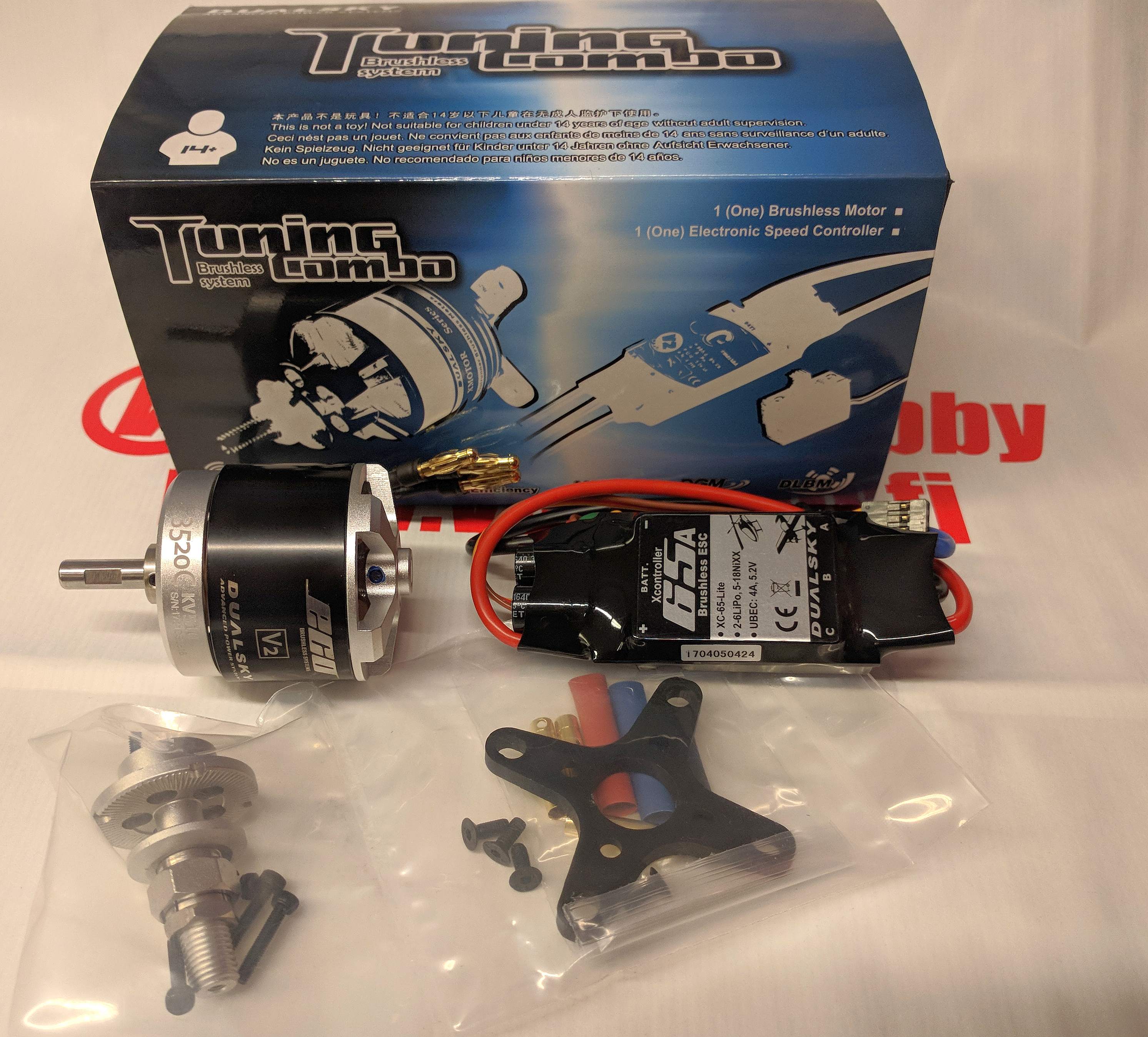 TC.5A.40E ECO V2  kv820, 4s,  65A lite ESC