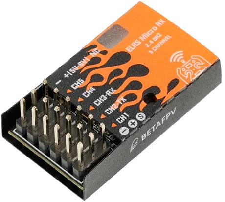 ELRS Micro receiver, V1.2, 2,4Ghz
