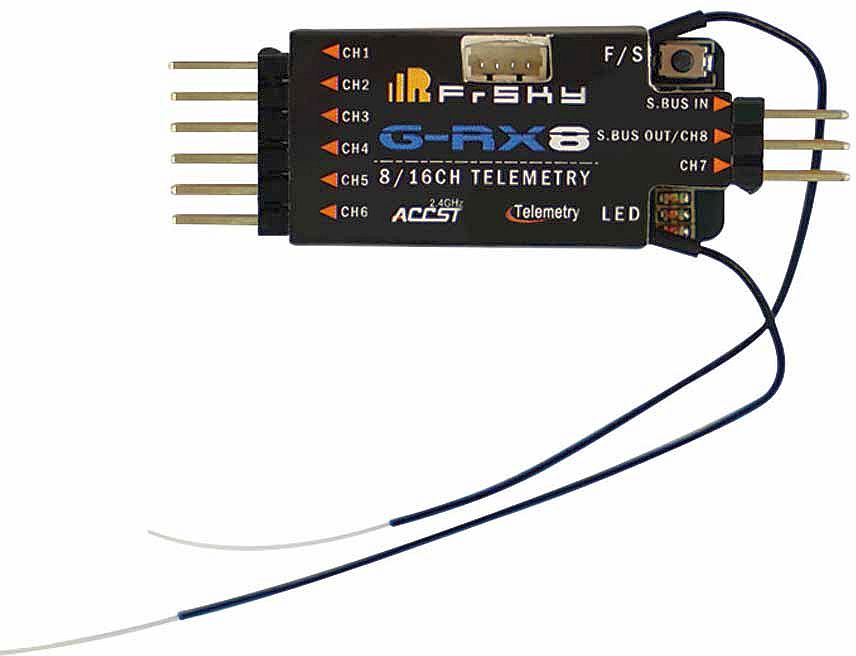 FrSky 8/16 ch telemetry 2,4Ghz, ACCESS, G-RX8
