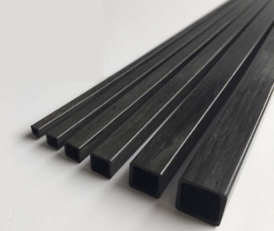 Hiilikuituputki (neliö)  10.0x8.5x1000