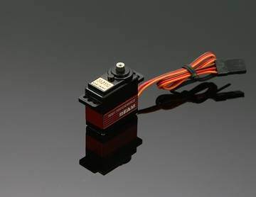 Digital 10,8 g servo metallirattailla-DSW313MG, red alu