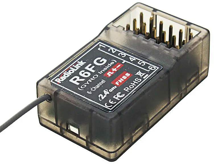RadioLink R6FG 2.4G 6CH FHSS Receiver with Gyro