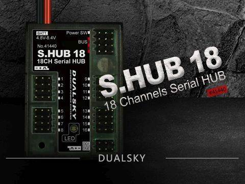 S.HUB 18 channel HV HUB S.BUS & PWM, upto 20A
