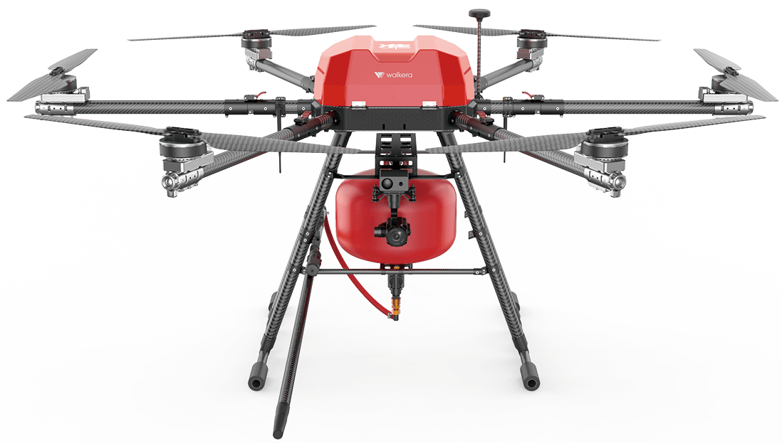 Walkera ZHUN 1800 Firefighting Drone, 30xoptical zoom, LiDAR