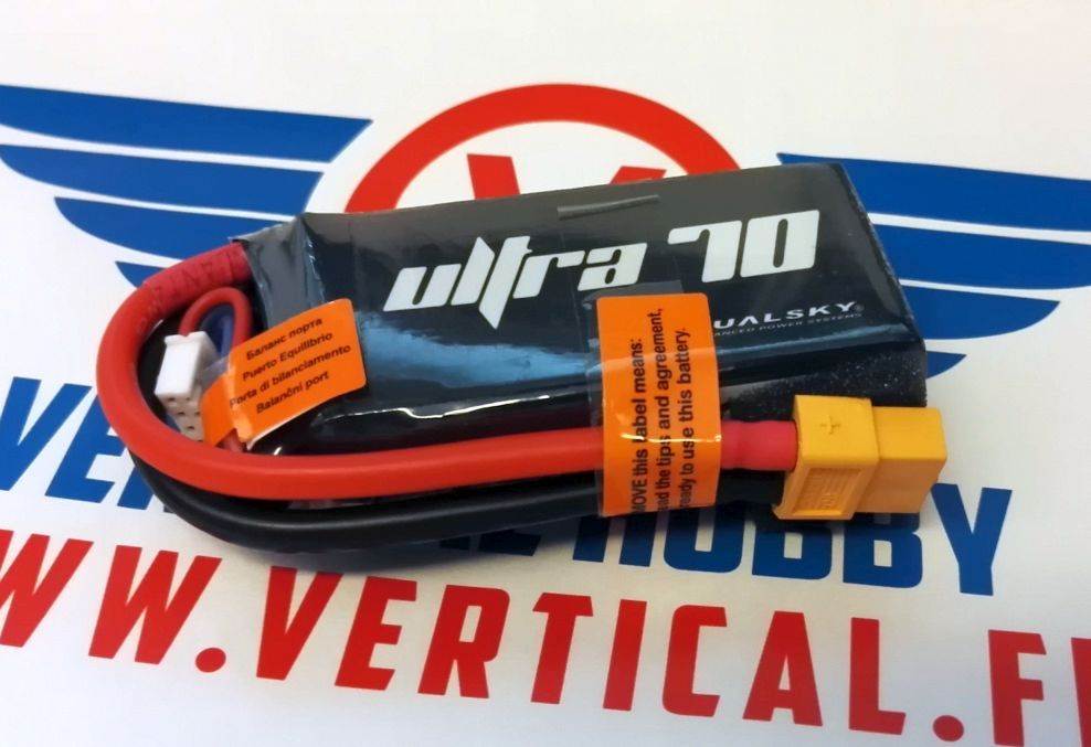 1300 mAh 150C 2s1p 7,4 v, 12 C charge