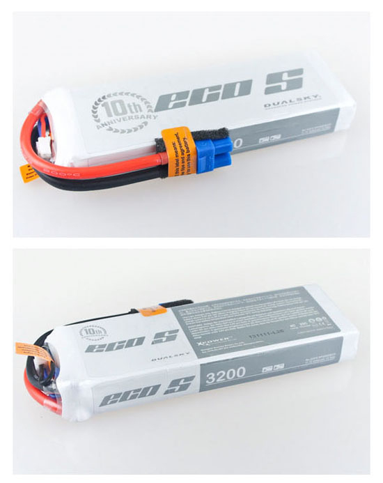 3200mAh, 6S1P, 22,2V, 25C/4C