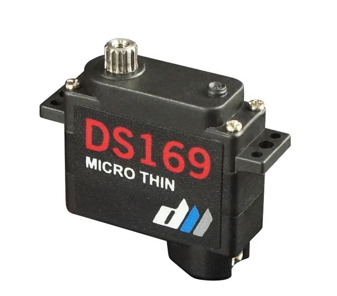 Digital 09g metal gear wing servo, DS169