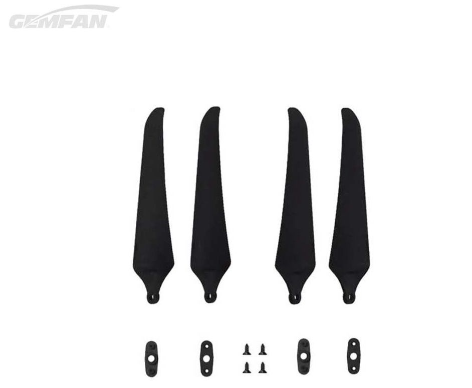 Gemfan F1051-2 2-blade 10x5.1 folding propeller, 1 pairs