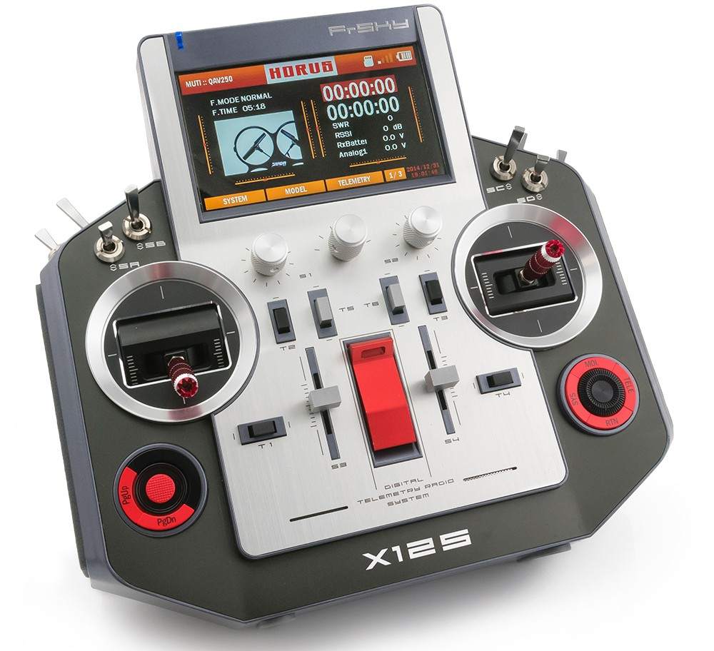 FrSky Horus X12S 2,4 Ghz telemetry, EU - Silver