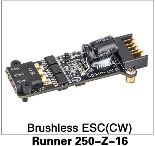 Brushless ESC (CCW), runner 250