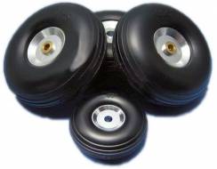 Pyörät alumiinikeskiöllä 76 mm, 1 kpl