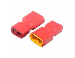 XT60 Male to Ultra Plug Female adapteri