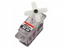 04,8g nanoservo, Hitec HS-40 0.6kg