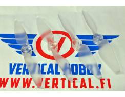 EMAX AVAN-S 5 inch 2-blade Prop Set-2CW and 2CCW clear