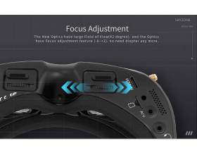 SKYZONE SKY04x PRO Goggle with HT, 1920X1080 HD OLED9