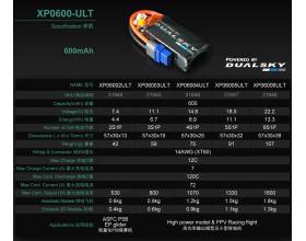 0600 mAh 120C 6s1p 22,2 v, 12 C lataus2
