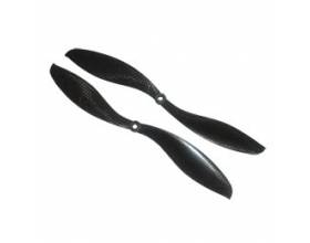 Hiilikuitupotkuri, 10x4,7 pari, Slow Fly1