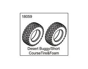 Desert Buggy / Short Course Tire & Form1