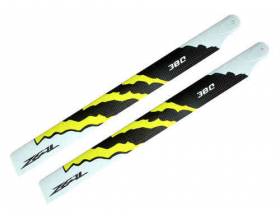 ZEAL Energy Carbon Fiber Main Blades 380mm, yellow1
