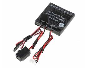 8 LED 3W lentokone / Helikopteri radio-ohjattava valosarja2