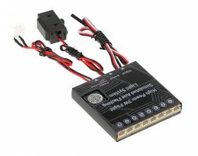 8 LED 3W lentokone / Helikopteri radio-ohjattava valosarja4