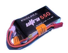 0550 mAh 50/100C 3s1p 11,1 v, 5 C charge1