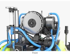 AG18 gas EFI engine and generator