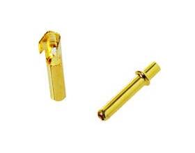 2,0 mm kullatut liittimet 3 paria, DB22