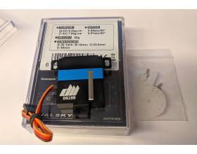 Digital 25 g DS199, coreless thin HV metal gear Wing Servo3