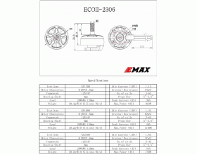 EMAX ECO II 2306 2400KV3