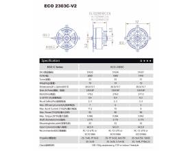 DualSky ECO 2303C 2000KV 92 W2