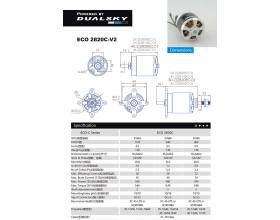 DualSky ECO2820C Specs