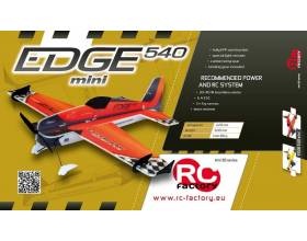 Edge 540 EPP kit, mini series, Red2