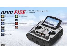 Devo F12E 2,4 Ghz 12 ch FPV 5,8Ghz, kirkkaalla näytöllä1