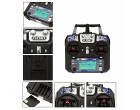 FlySky 6 ch 2,4 Ghz FS-i6, telemetria, 6-kan.vastaanotin, AFHDS22