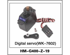 Servo, digital, metal gears for G400 (WK-7602)1