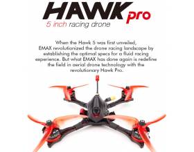 EMAX Hawk Pro 5 Inch 6S FPV Racing Drone BNF, 1700kv2