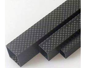 Hiilikuituputki (neliö)  20.0x18x1000, twill matte1