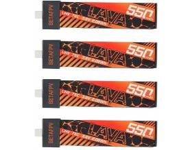 0550 mAh 3.8V 1S Lava seriel, 4 pcs1