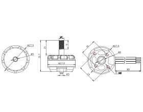 EMAX Cooling Series MT2205-II KV2300, CCW4