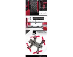 Nighthawk 170 All Carbon Fiber Quadcopter Kit 3mm4