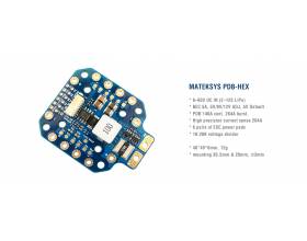Mateksys PDB-HEX, 12S. 5/9/12V, 5A BEC5