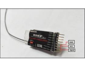 Radiolink R8EF receiver pinouts