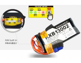 DualSky 1300mAh 7,4V 20C Lipo akku vastaanottimelle1